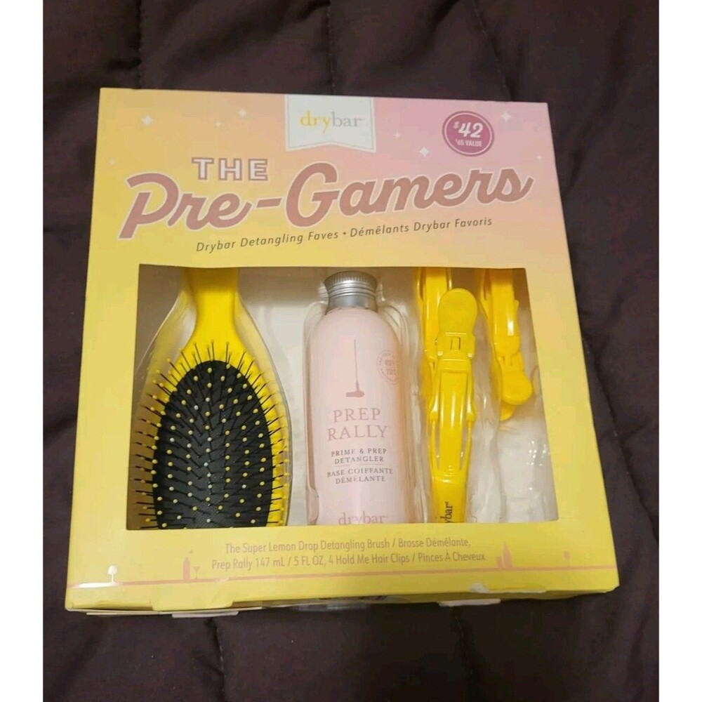 Dry Bar Detangling Faves The Pre Gamers Gift Set Of 3 Items